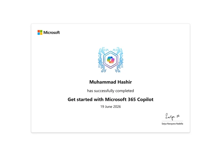 Get started with Microsoft 365 Copilot certificate — Microsoft